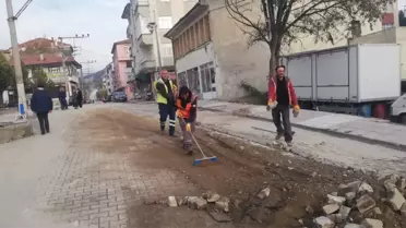 Hanönü'de Yol Tamiratları Devam Ediyor