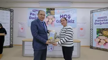 Tokat'ta Tohumluk Patates Dağıtımı