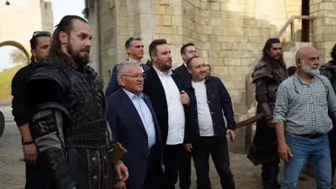 Büyükkılıç, Bozdağ Film Platolarını Ziyaret Etti