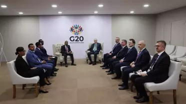 Cumhurbaşkanı Erdoğan, Etiyopya Başbakanı Ali ile görüştü