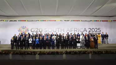 Cumhurbaşkanı Erdoğan, G20 Liderler Zirvesi'nde aile fotoğrafı çekimine katıldı