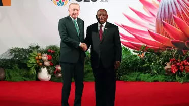 Cumhurbaşkanı Erdoğan, G20 Liderler Zirvesi resmi karşılama törenine katıldı