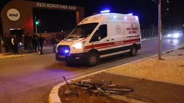 Kilis'te Bisikletli Genç Hayatını Kaybetti