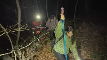 Kestel'de Yürüyüşte Mahsur Kalan İki Kişi Kurtarıldı