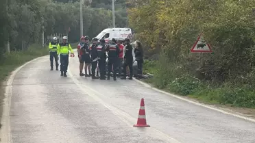 İznik'te Bisiklet Grubuna Araç Çarptı