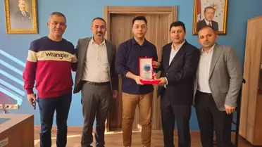 Almus Kaymakamı'na Ziyaret