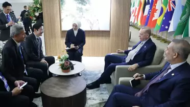 Cumhurbaşkanı Erdoğan, Singapur Başbakanı Wong ile görüştü