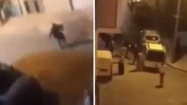 İstanbul savaş alanına döndü! Taşlı sopalı kavga kameralarda