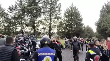 Kırklareli'nde motosikletliler şehit Berkay Karaca'nın ailesine taziyede bulundu