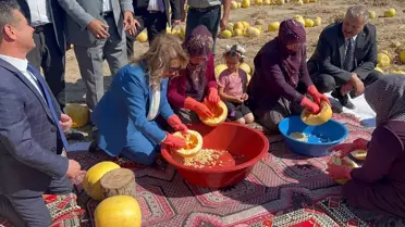 Kapadokya'nın Sütlü Kabak Çekirdeği Dünyaya Açılıyor