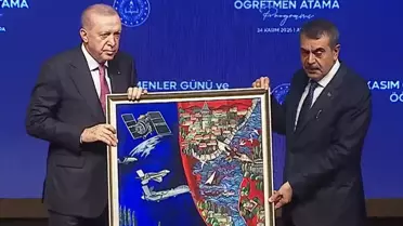 Bakan Tekin'den Cumhurbaşkanı Erdoğan'a 24 Kasım hediyesi