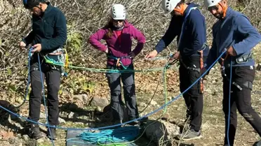 Bingöl'de Kaya Tırmanışı Eğitimi