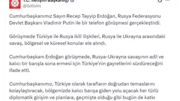 Cumhurbaşkanı Erdoğan, Putin ile görüştü