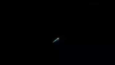 İstanbul'da Gece Yarısı Gizemli Işık