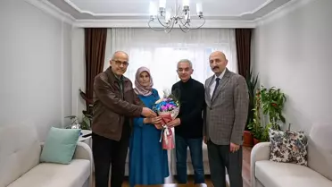 Vali Turan'dan Emekli Öğretmenlere Ziyaret