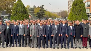 Konya ve çevre illerde 24 Kasım Öğretmenler Günü kutlandı