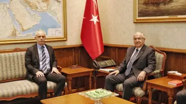 Yaşar Güler, KKTC Büyükelçisi'ni Kabul Etti