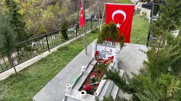 Şehit öğretmen Necmettin Yılmaz, mezarı başında anıldı