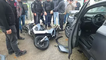 Bursa'da Trafik Kazası: 2 Yaralı