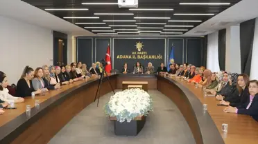 Adana ve Hatay'da AK Parti'den kadına yönelik şiddetle mücadele günü açıklaması