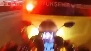 Bursa'da Motosiklet Kazası