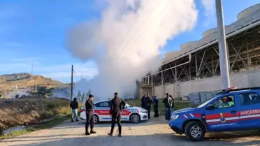 Aydın'da Jeotermal Santral Hattında Patlama: 170 Derece Sıcak Su Çevreye Yayılmaktan Kurtarıldı