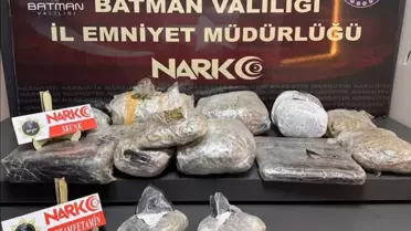 Batman'da Uyuşturucu Operasyonu: 2 Tutuklama