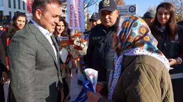 Bilecik'te Kadına Yönelik Şiddet Farkındalık Etkinliği