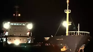Çanakkale Boğazı'nda Gemide Arıza