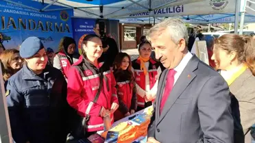 Edirne'de Kadına Şiddete Hayır Stantları