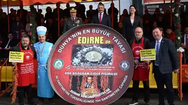 Edirne'nin Kurtuluşu Kutlandı