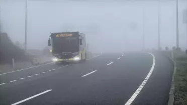 Kastamonu-İstanbul Yolunda Sis Uyarısı