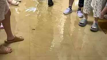 Bilecik'te Kız Yurdunu Su Bastı