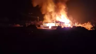 Malatya'da Ev Yangını: Evin Tamamı Kullanılamaz Hale Geldi