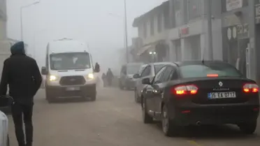 Malazgirt'te Sis ve Buzlanma