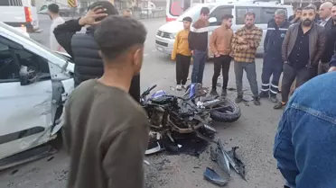 Silopi'de Motosiklet Kazası: İki Yaralı