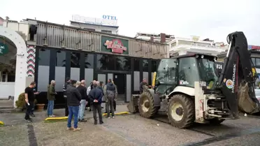 Atakum'daki 'Maracas' Eğlence Mekanı Mahkeme Kararıyla Yıkıldı
