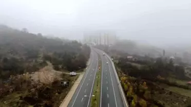 Kastamonu'da Yoğun Sis Görüş Mesafesini Düşürdü