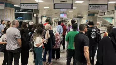 Taksim'deki metro istasyonları geçici süreyle kapatılacak