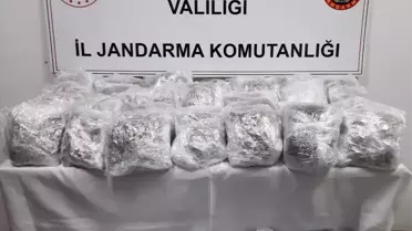 Afyonkarahisar'da 17 kg Skunk Ele Geçirildi