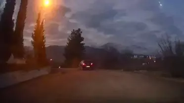 Görenleri şaşkına döndürdü! Karabük'te gökyüzü bir anda aydınlandı