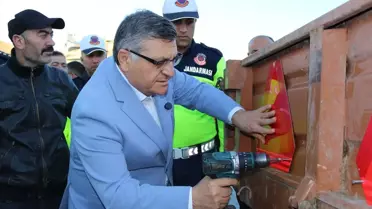 Çiftçilere Reflektör ve Bilgilendirme Dağıtımı