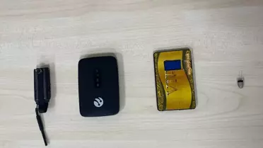 Tokat'ta bir kişi ehliyet sınavında kopya düzeneğiyle yakalandı