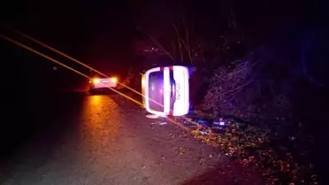 Tokat'ta Trafik Kazası: 1 Yaralı