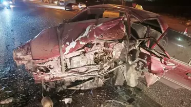 Amasya'da Trafik Kazasında 1 Ölü, 3 Yaralı