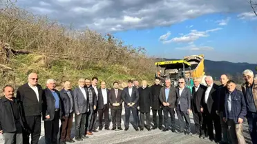 Başkan Türkcan: 'Sarpdere-Damarlı yolu hak ettiği değere kavuşuyor'