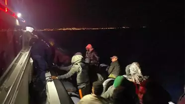 İzmir'de Düzensiz Göçmen Operasyonu