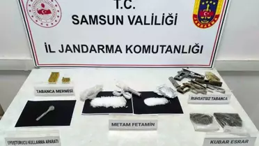 Samsun'da Uyuşturucu Operasyonu