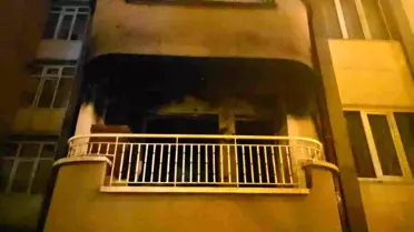 Kütahya'da Yangın: 1 Ölü, 2 Yaralı