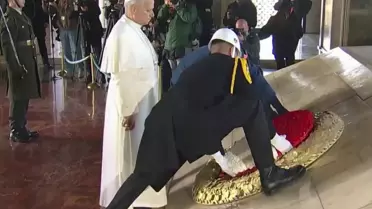 Papa 14. Leo, Anıtkabir'i ziyaret etti! İşte Özel Defter'e yazdığı not